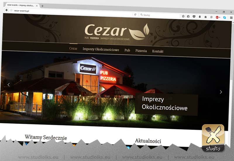 cezar events strona www
