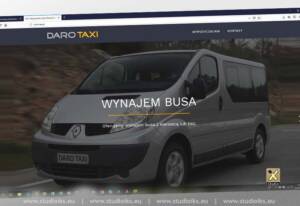 Strona internetowa taxi